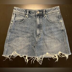 UO Wrangler Jean Mini Skirt